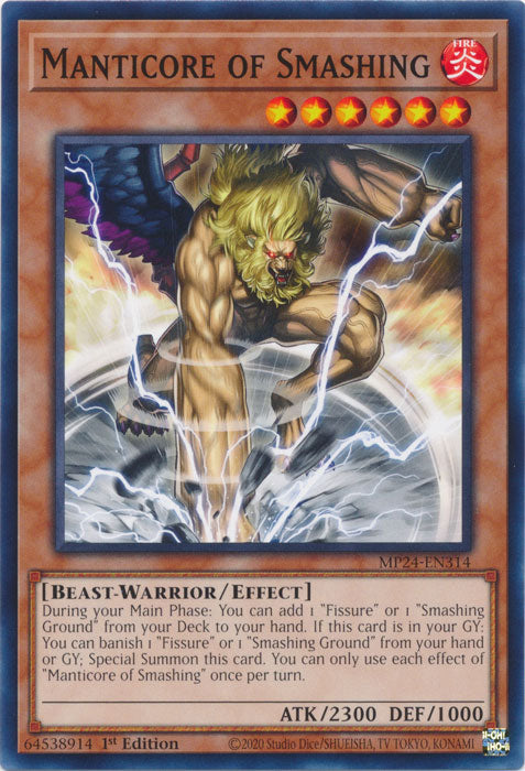 Manticore of Smashing - MP24-EN314 - Common - 1st Edition