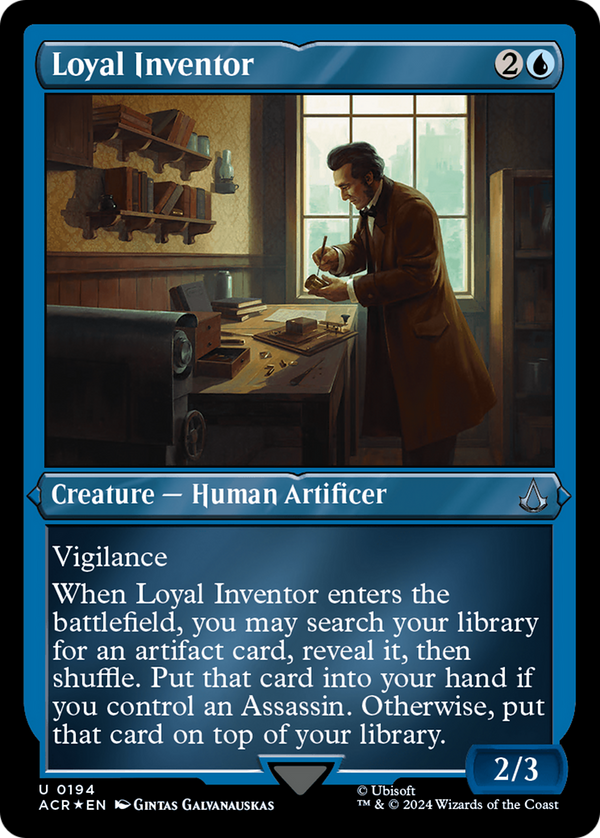 Loyal Inventor (Etched) (ACR)