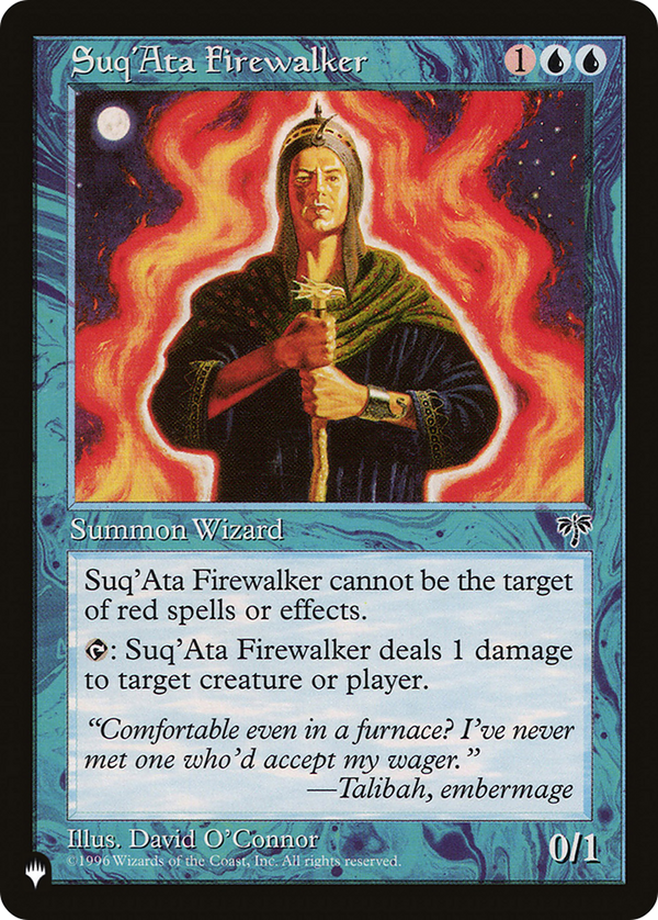 Suq'Ata Firewalker - MIR Reprint (PLST)