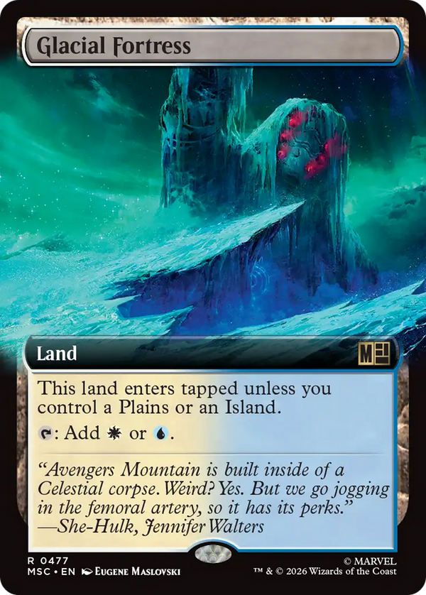 Glacial Fortress - Extended Art (MSC) (Pre-Order)