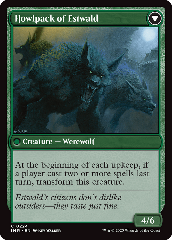 Villagers of Estwald // Howlpack of Estwald (INR)
