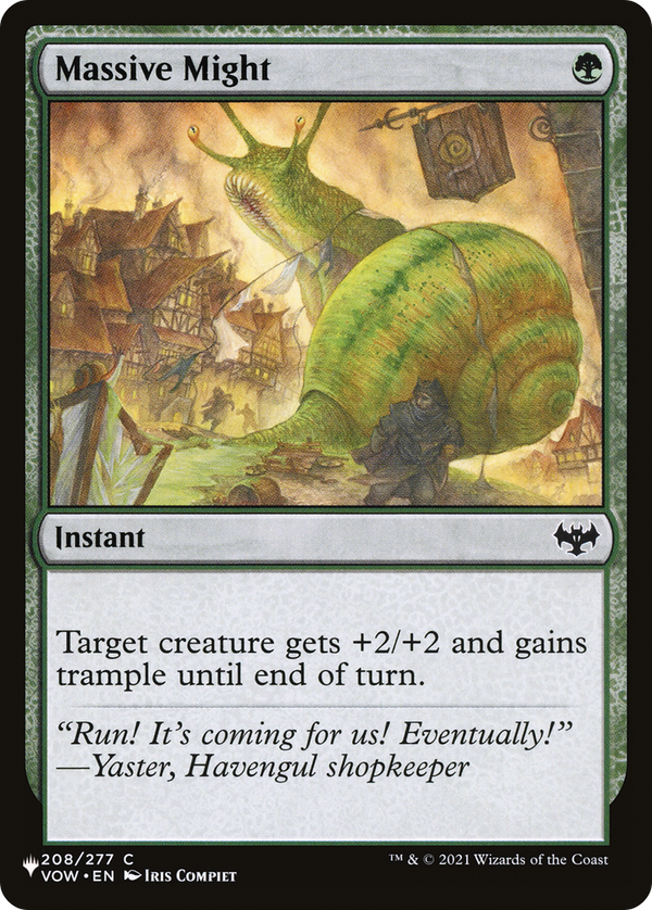 Massive Might - VOW Reprint (PLST)