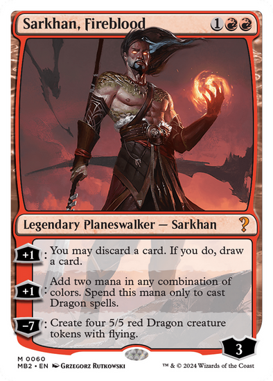 Sarkhan, Fireblood (MB2)