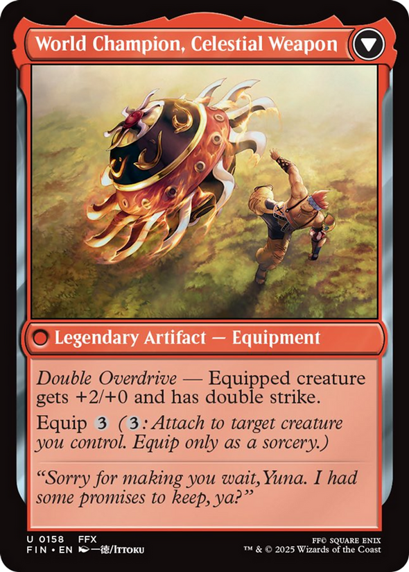 Sidequest: Play Blitzball // World Champion, Celestial Weapon (FIN)