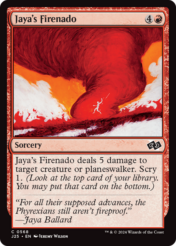 Jaya's Firenado (J25)