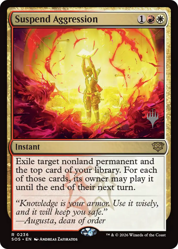 Suspend Aggression - Promo Pack (PSOS)
