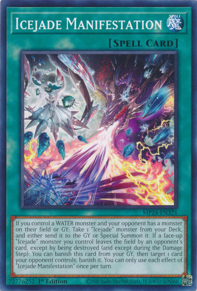 Icejade Manifestation - MP24-EN321 - Common - 1st Edition