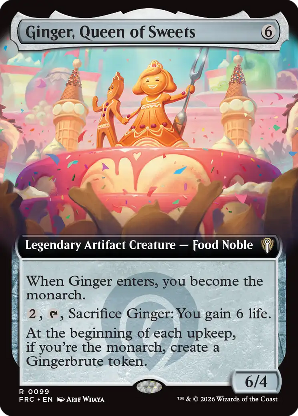 Ginger, Queen of Sweets - Extended Art (FRC)