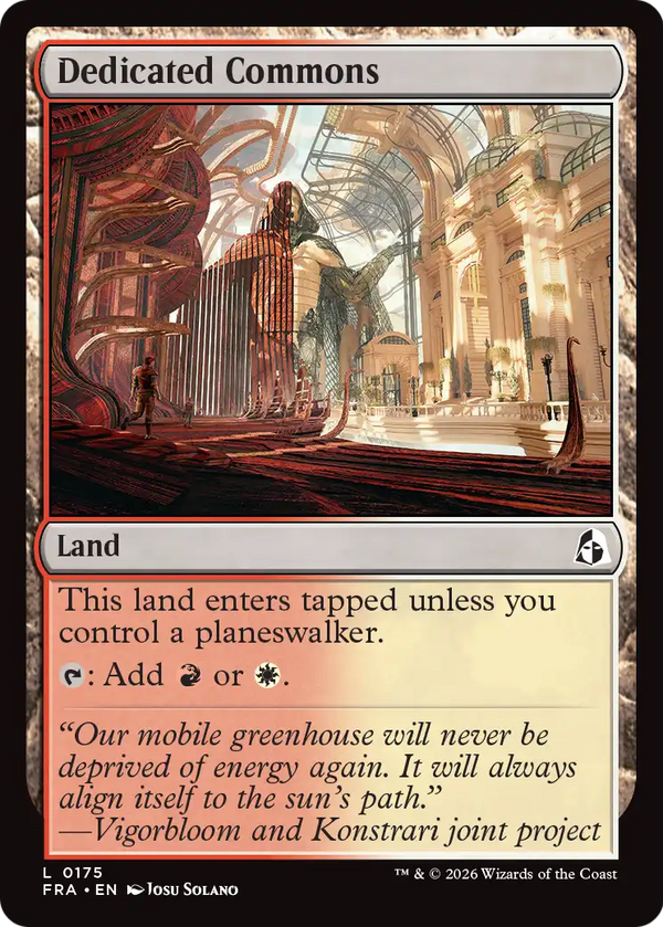 Dedicated Commons (FRA) (Pre-Order)