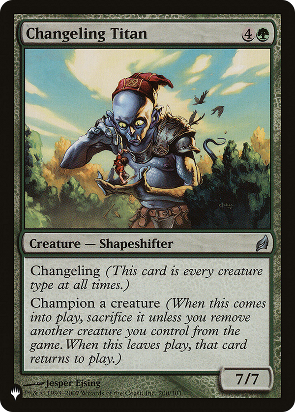 Changeling Titan - LRW Reprint (PLST)