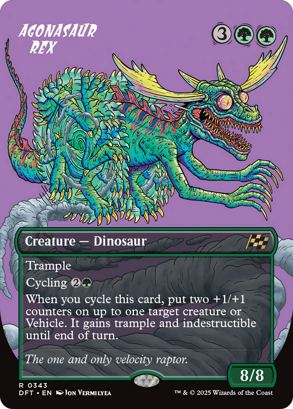 Agonasaur Rex - Borderless Rude Rider (DFT)