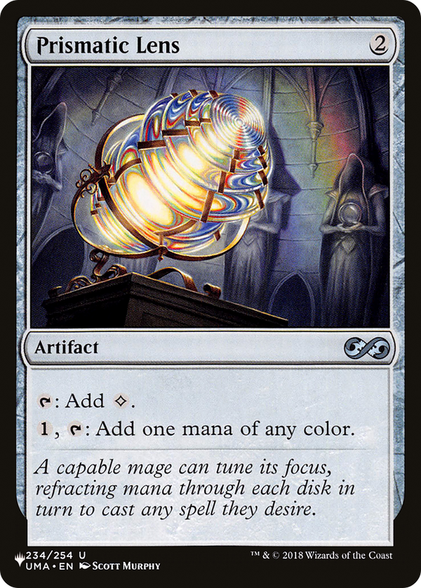 Prismatic Lens - UMA Reprint (PLST)