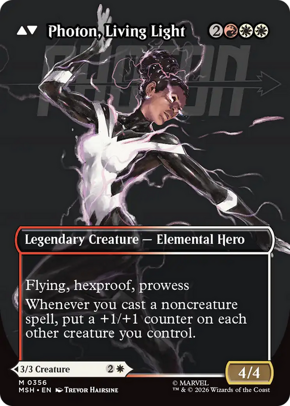 Monica Rambeau // Photon, Living Light - Logo Showcase (MSH) (Pre-Order)