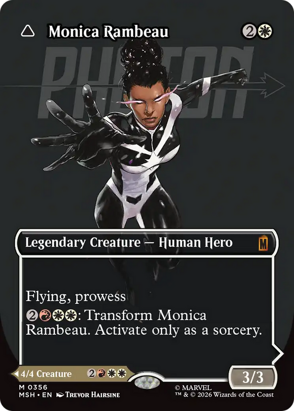 Monica Rambeau // Photon, Living Light - Logo Showcase (MSH) (Pre-Order)