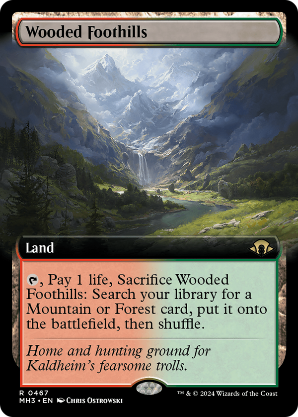 Wooded Foothills - Extended Art (MH3)