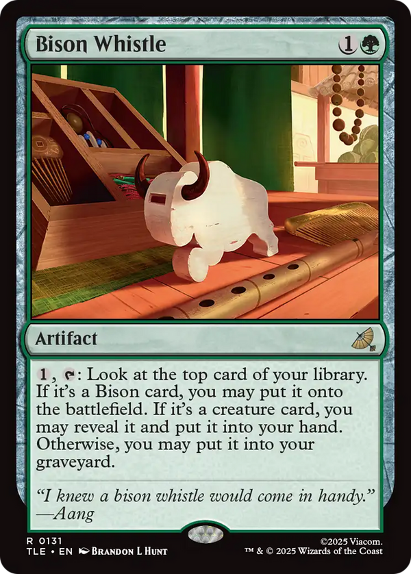Bison Whistle (TLE)