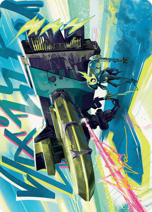 Salvation Engine - Art Series (Gold-Stamped Signature) (ADFT)