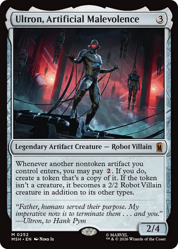 Ultron, Artificial Malevolence (MSH) (Pre-Order)