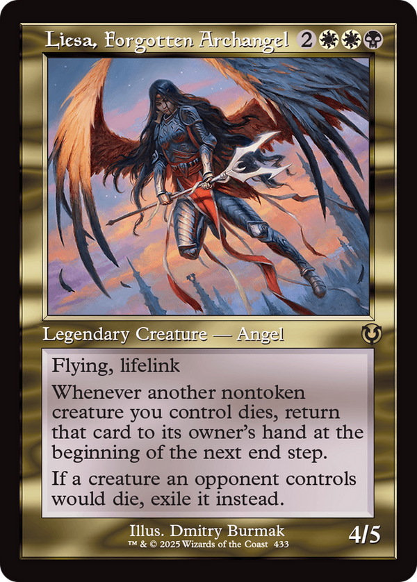 Liesa, Forgotten Archangel - Retro Frame (INR)
