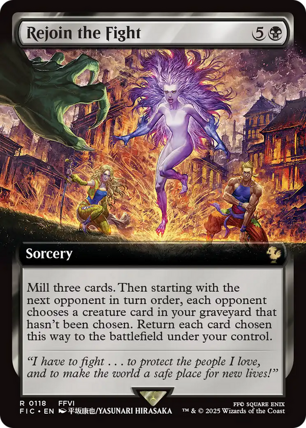 Rejoin the Fight - Extended Art (FIC)