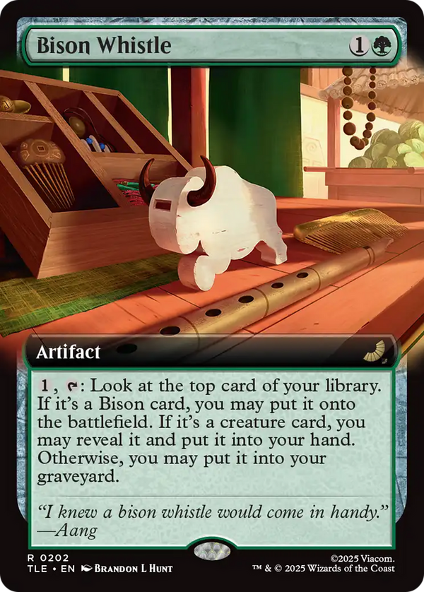 Bison Whistle - Extended Art (TLE)