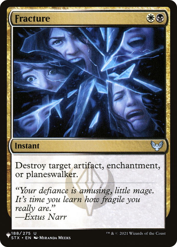 Fracture - STX Reprint (PLST)