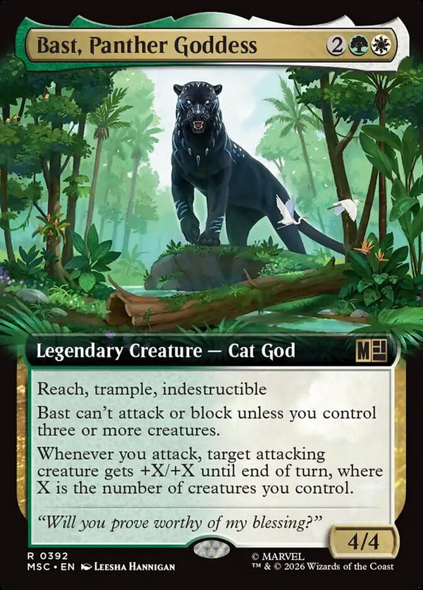 Bast, Panther Goddess - Extended Art (MSC)