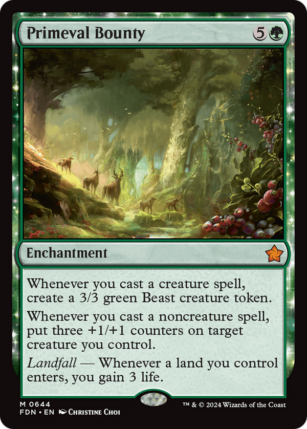 Primeval Bounty (FDN)