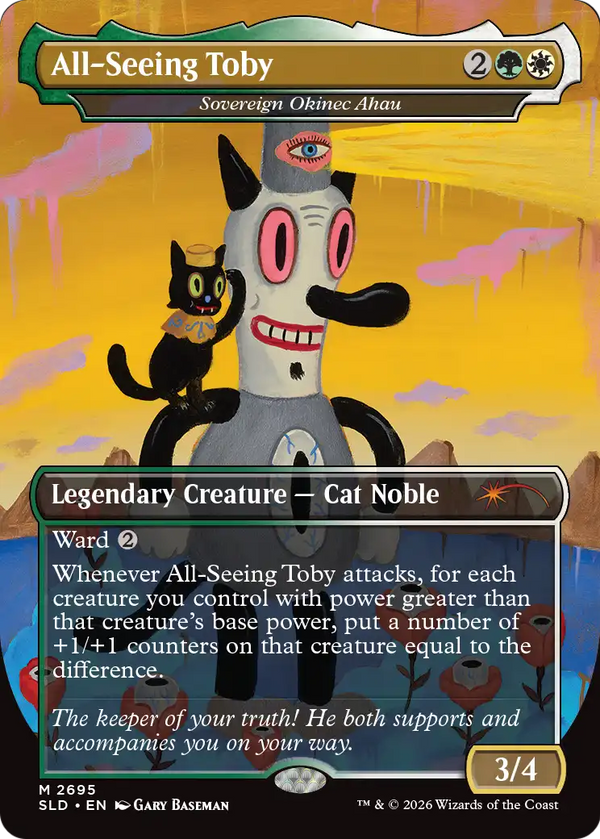 All-Seeing Toby // Sovereign Okinec Ahau - Toby's Journey by Gary Baseman (SLD)