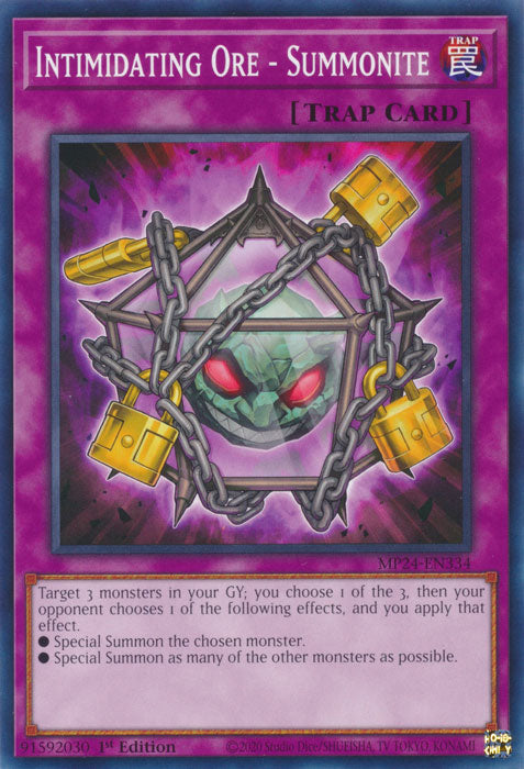 Intimidating Ore - Summonite - MP24-EN334 - Common - 1st Edition