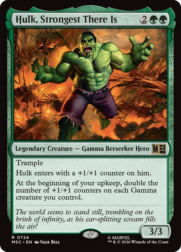 Hulk, Strongest There Is (MSC)
