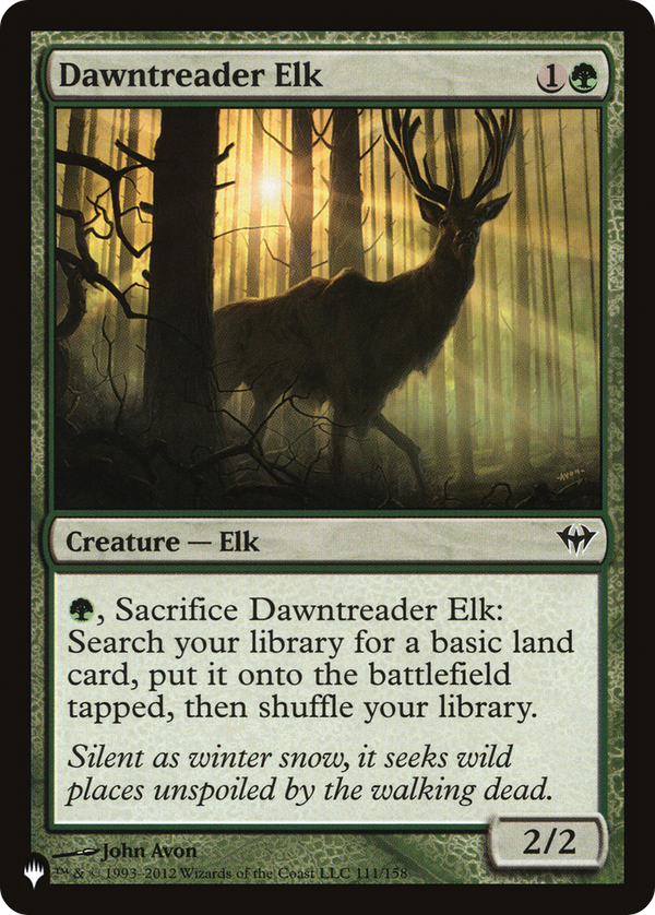 Dawntreader Elk - DKA Reprint (PLST)
