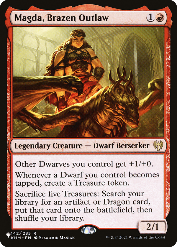 Magda, Brazen Outlaw - KHM Reprint (PLST)