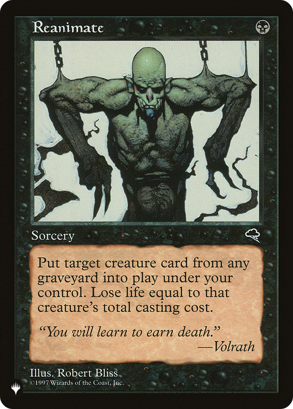 Reanimate - TMP Reprint (PLST)
