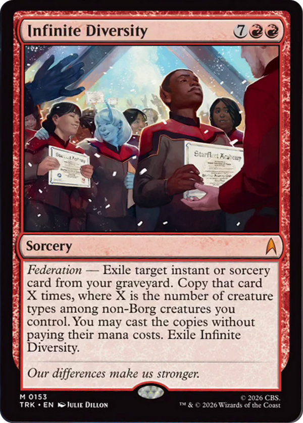Infinite Diversity (TRK) (Pre-Order)