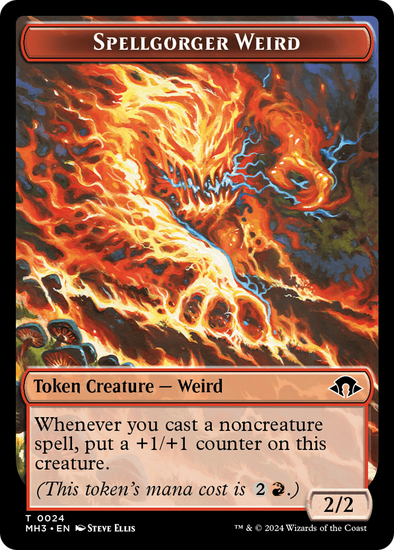 Spellgorger Weird Token (TMH3)