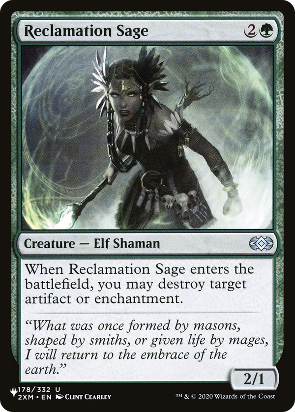 Reclamation Sage - 2XM Reprint (PLST)