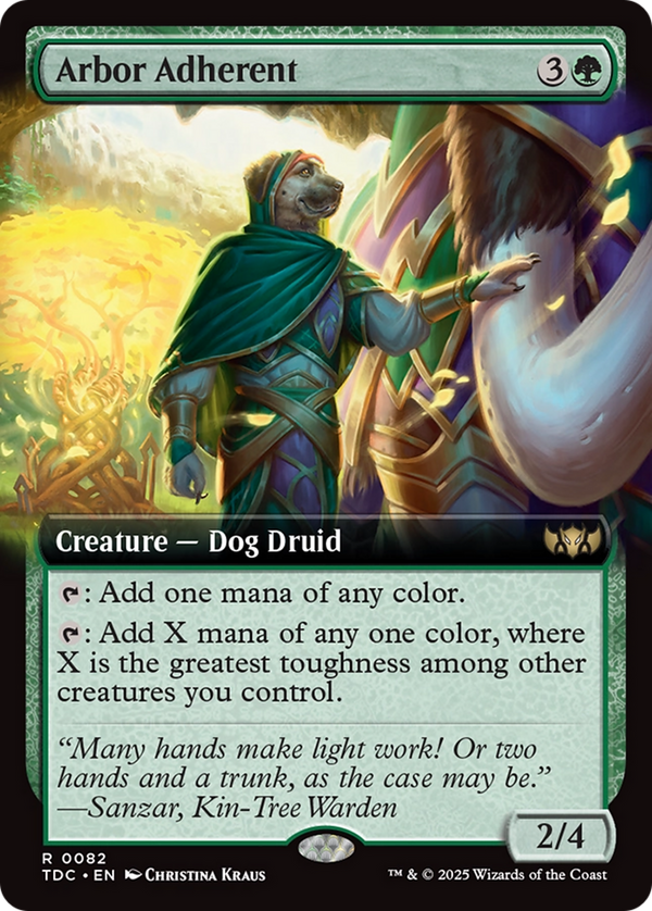 Arbor Adherent - Extended Art (TDC)