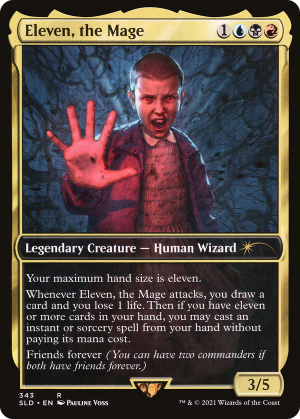 Eleven, the Mage - Stranger Things Secret Lair (SLD)