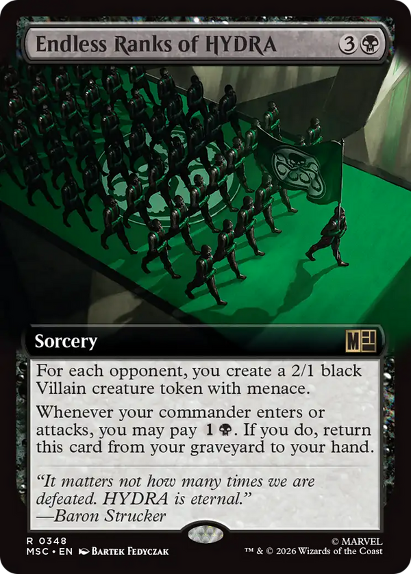 Endless Ranks of HYDRA - Extended Art (MSC) (Pre-Order)