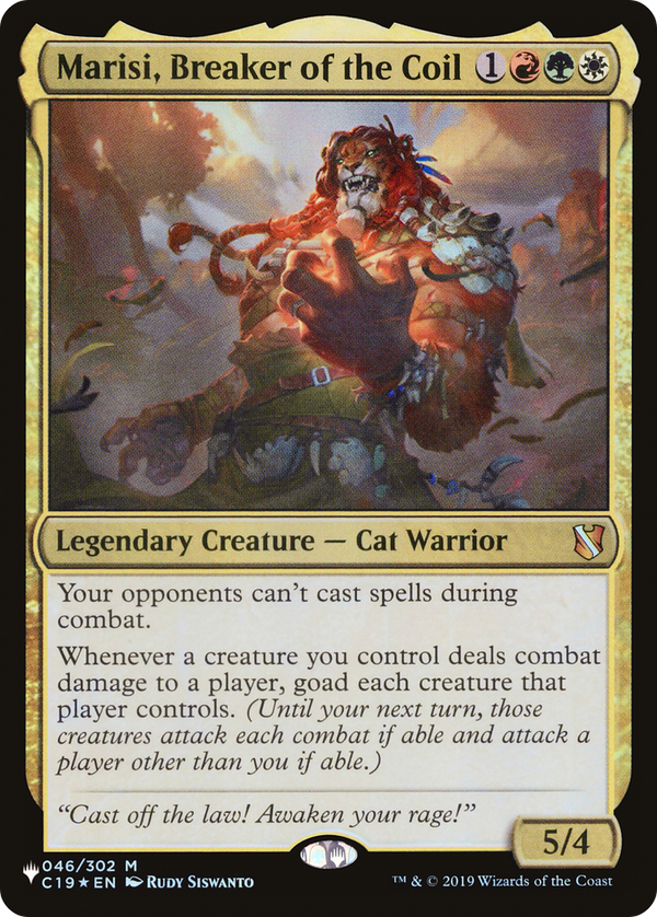Marisi, Breaker of the Coil - C19 Reprint (PLST)
