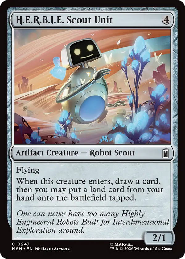 H.E.R.B.I.E. Scout Unit (MSH) (Pre-Order)