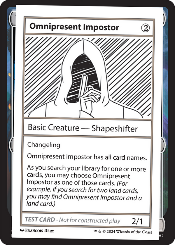 Omnipresent Impostor (268) - Test Card (MB2)