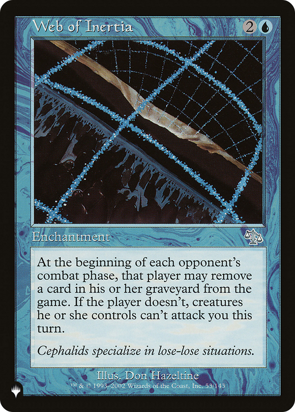 Web of Inertia - JUD Reprint (PLST)