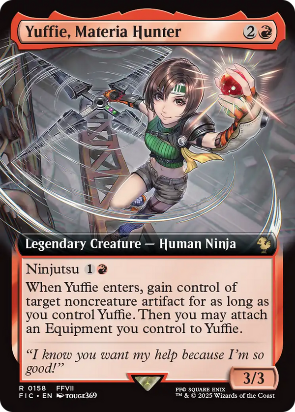 Yuffie, Materia Hunter - Extended Art (FIC)