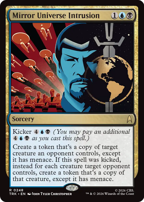 Mirror Universe Intrusion (TRK) (Pre-Order)