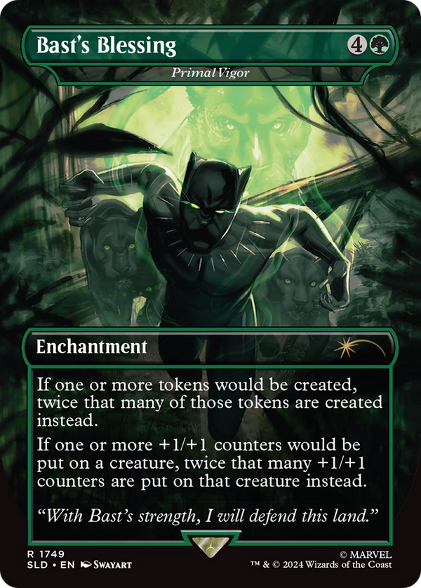Bast's Blessing // Primal Vigor - Marvel's Black Panther (SLD)