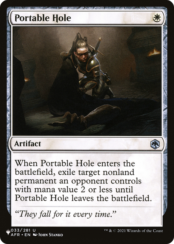 Portable Hole - AFR Reprint (PLST)