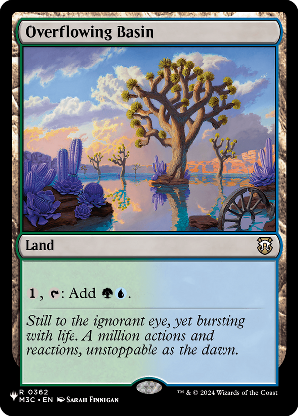Overflowing Basin - M3C Reprint (PLST)