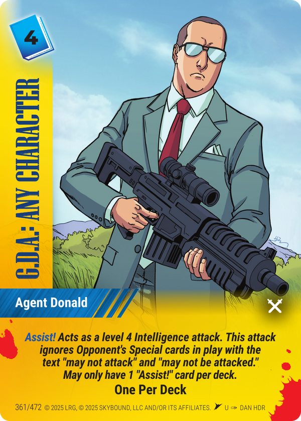 Agent Donald - SKY-361 - Uncommon